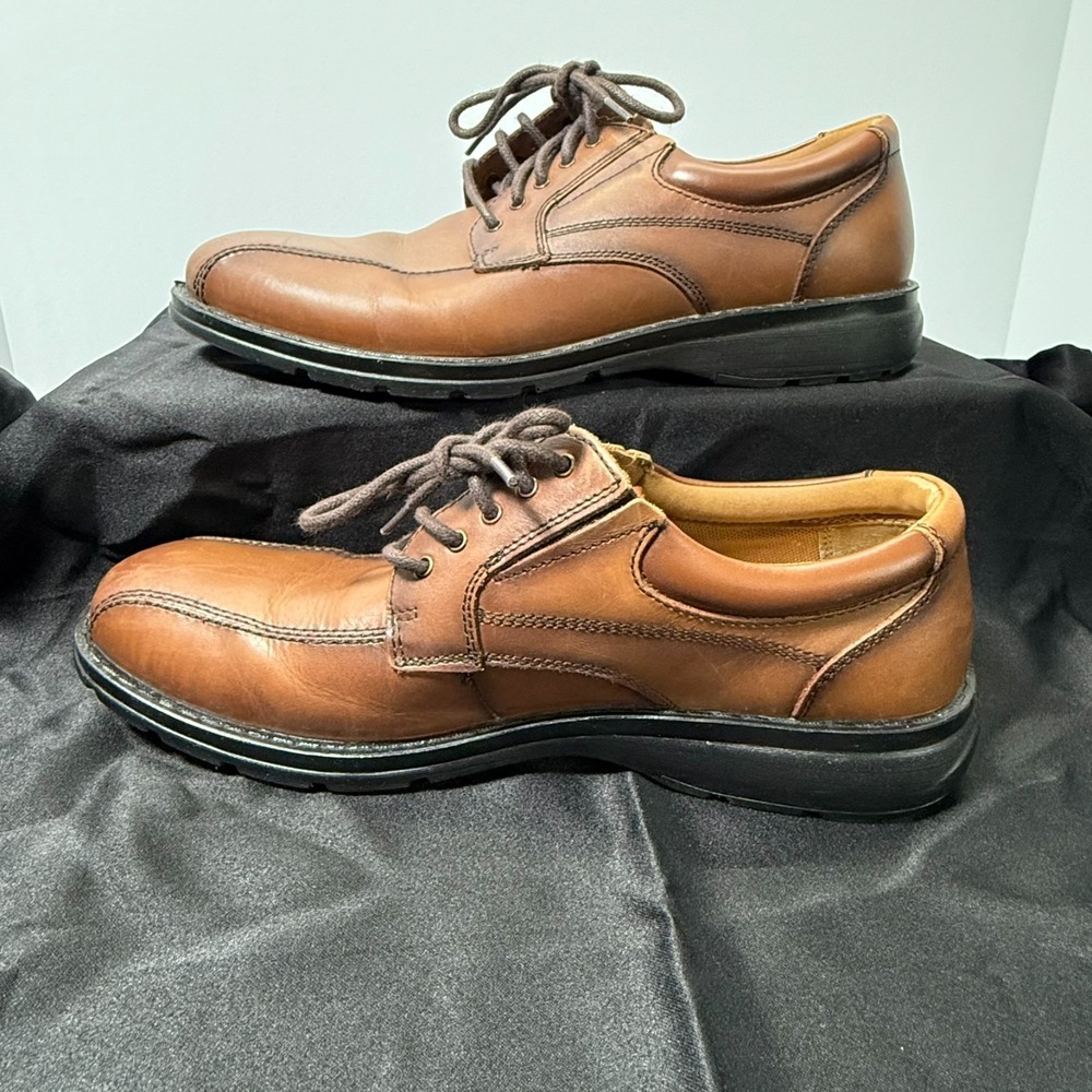 Dockers Dress Trustee 90-32775 Men's Tan Leather Dress Shoes Size 8.5M - Picture 3 of 10